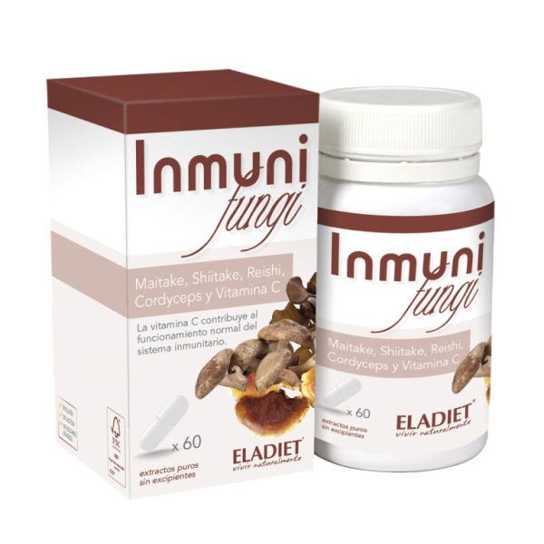 Immuni Champignons 60 Capsules - ELADIET