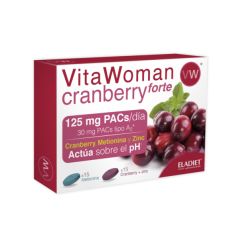 Comprare ELADIET Vitawoman Mirtillo Rosso Forte 30 Compresse Di 21,16€