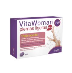 Buy ELADIET Light Legs Forte Vitawoman 60 Tablets By 18,92€