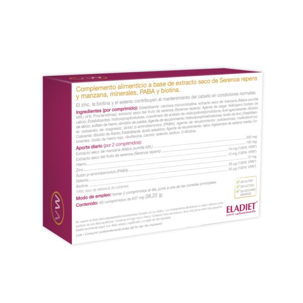 Vitawoman Hair Vitality 60 Tablets - ELADIET Img 2