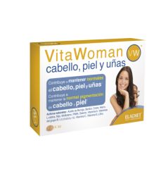 Buy ELADIET Vitawoman Hair Skin and Nails 30 Tablets By 17,73€