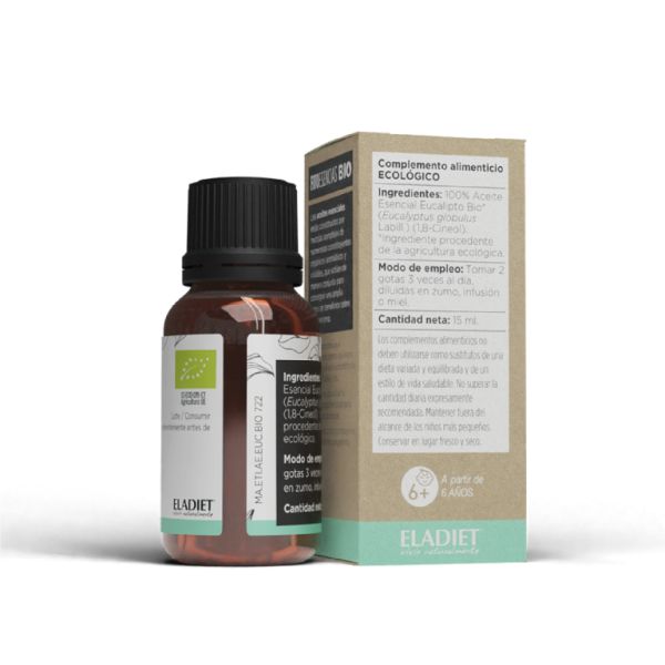 Biologische eucalyptus etherische olie 15 ml Img 2