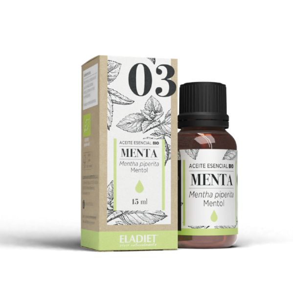 Organic Peppermint Essential Oil 15ml - ELADIET