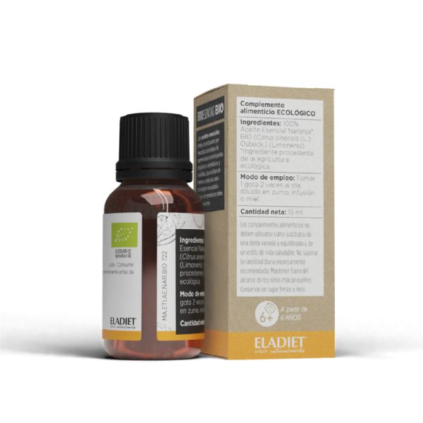 Olio Essenziale di Arancio 15ml - ELADIET Img 2