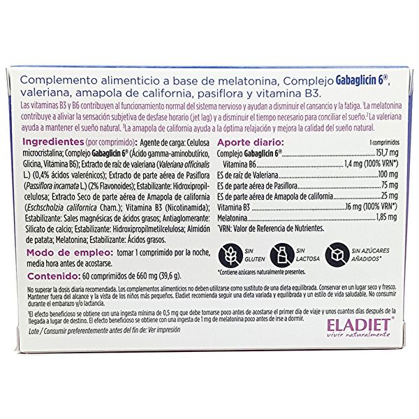 Good Night Total 60 Tablets - ELADIET Img 6