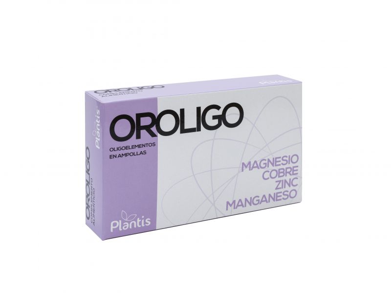 Oroligo Cu-Mg-Mn-Zn 20 Ampollas - PLANTIS