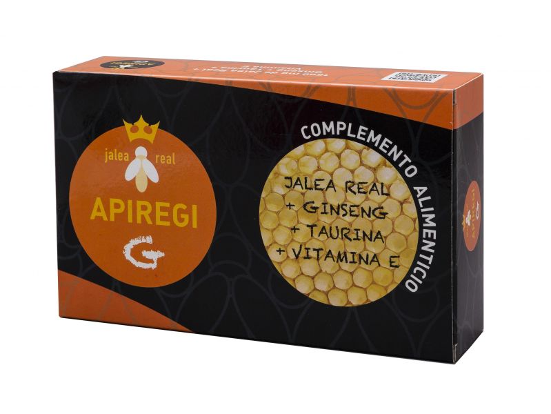 Apiregi G Gelea Ginseng 20 Ampolles - PLANTIS