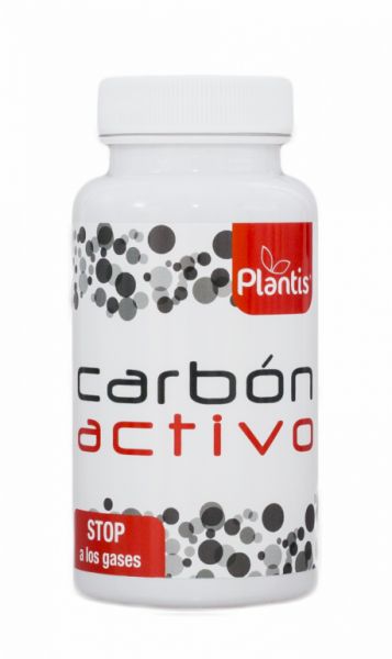 Carbón activo Plantis 60 Cápsulas - PLANTIS