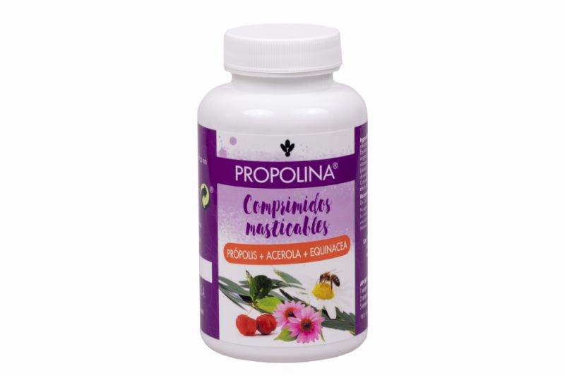 Propolina Pròpolis + Acerola + Equinàcia 75 Comprimits masticables