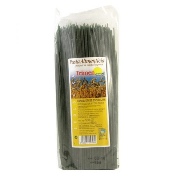 Espaguetti Spirulina Trimen Eco 500 gr - PLANTIS