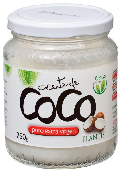 Huile de noix de coco Eco Plantis 250 gr - PLANTIS