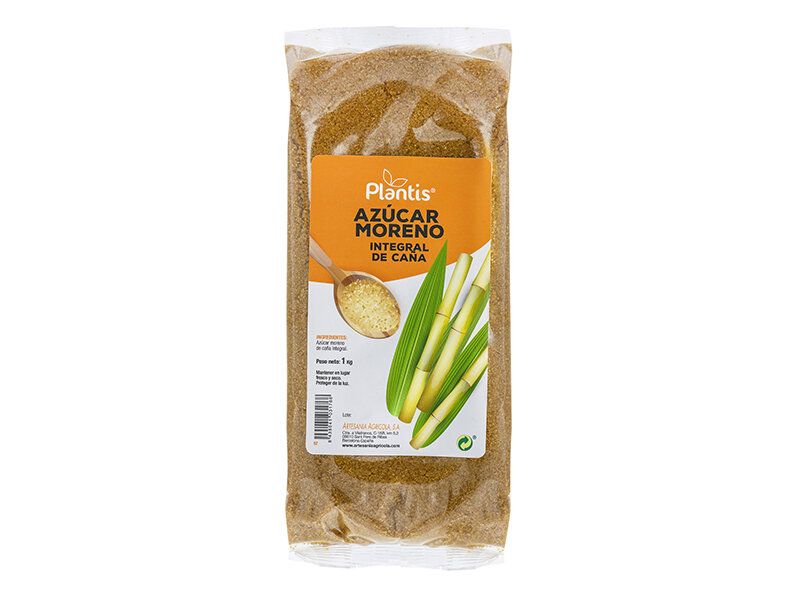 Whole brown sugar 1000 gr - PLANTIS