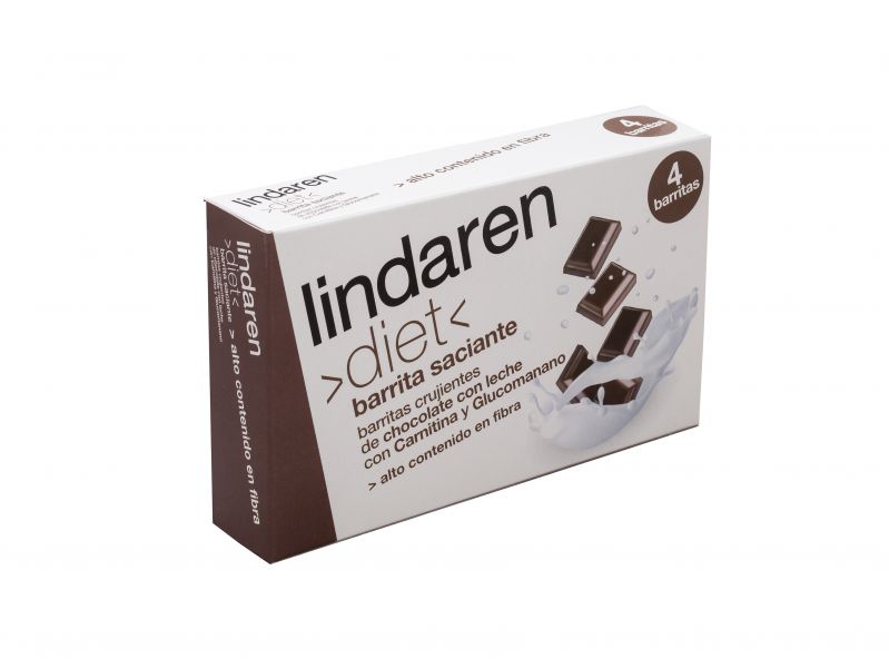 Barretes saciants Lindaren Diet 4 x 20 gr