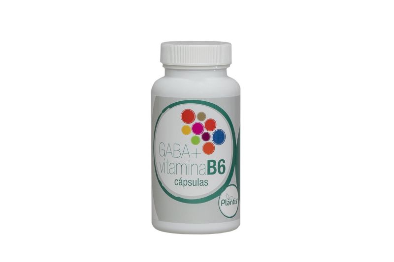 Gaba och Vitamin B6 Plantis 60 kapslar - PLANTIS