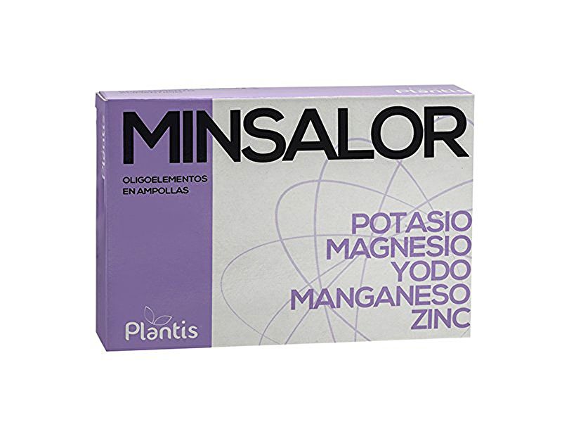 Minsalor 20 Ampollas de 2 ml - PLANTIS Img 2