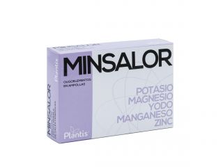 Buy PLANTIS Minsalor 20 Ampoules By 12,80€