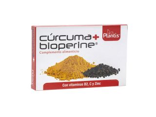 Acheter PLANTIS CURCUMA+BIOPERINE BOITE 60 Caps Par 22,90€