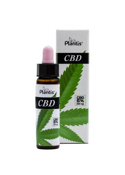 CBD OLJA 5% 500 mg 10 ml TOPISK ANVÄNDNING