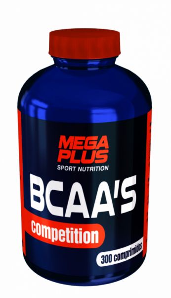 BCAA'S Compétition 300 Comprimés - MEGA PLUS