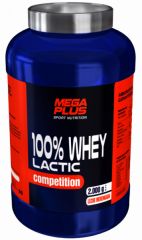 Comprar MEGA PLUS Whey 100% Láctico Competição 1 Kg Morango Por 40,55€