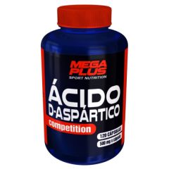 Buy MEGA PLUS D-Aspartic Acid 120 Capsules By 20,40€