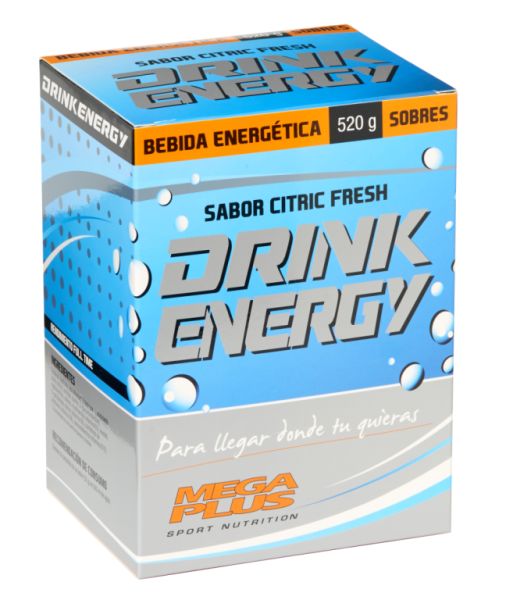 Drink Energy Cítric Fresh 10 Sobres - MEGA PLUS