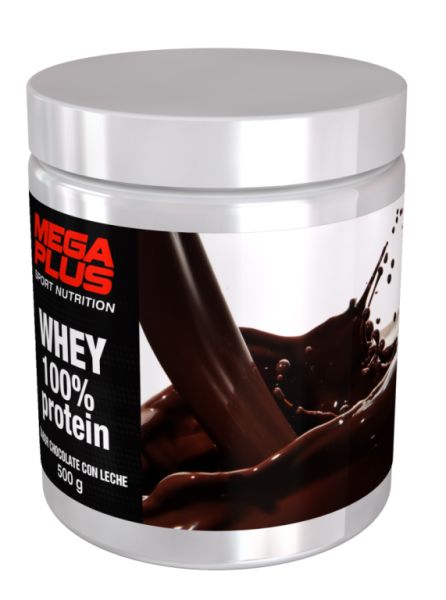 Whey 100% Protein 500 g Milk Chocolate - MEGA PLUS