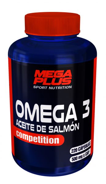 Omega 3 Competitie 220 Capsules - MEGA PLUS