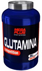 Buy MEGA PLUS Glutamine Powder 300 g By 27,85€