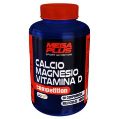 Buy MEGA PLUS Calcium Magnesium Vitamin D Competition 60 Tablets By 7,00€