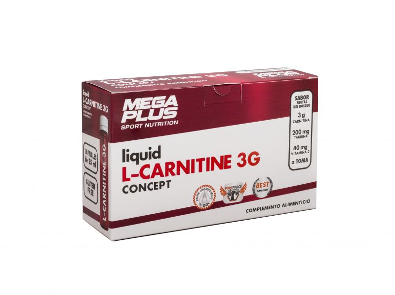 L-Carnitina Concept 14 fiale - MEGA PLUS