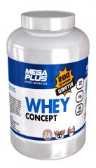 Comprare MEGA PLUS Whey Concept Cioccolato 2 kg Di 62,95€