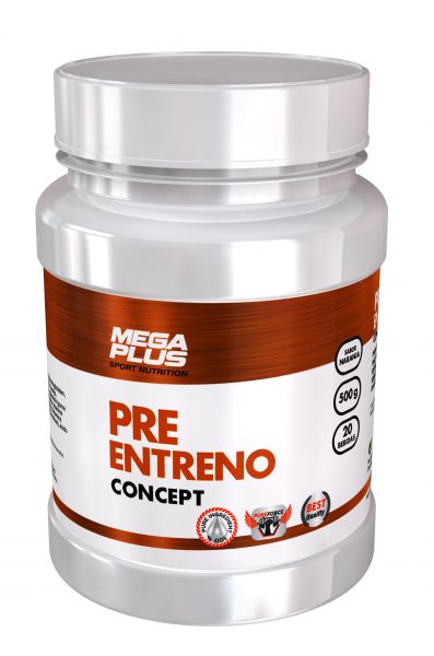 Concept de pré-entraînement 500 g - MEGA PLUS