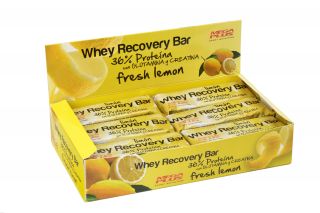 Buy MEGA PLUS Whey Recovery Bar Fresh Lemon 18 Units By 28,80€