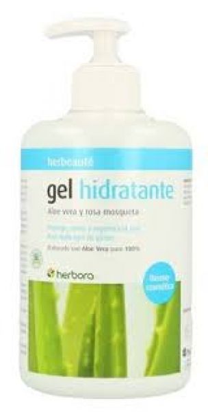 Gel Hydratant Aloe Vera + Rose Musquée 500 ml