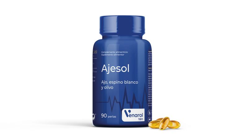 Ajesol (White Hawthorn and Olive Garlic) 90 capsules