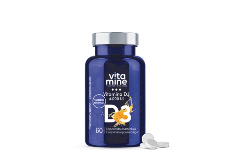 Vitamin D3 4000 IE 60 Kautabletten - HERBORA