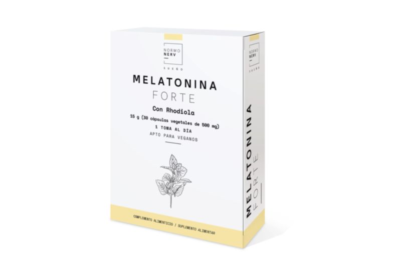 Melatonin Forte 1,9 mg 30 pflanzliche Kapseln