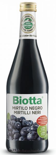 Biotta Black Bilberry Juice 500 ml - A. VOGEL