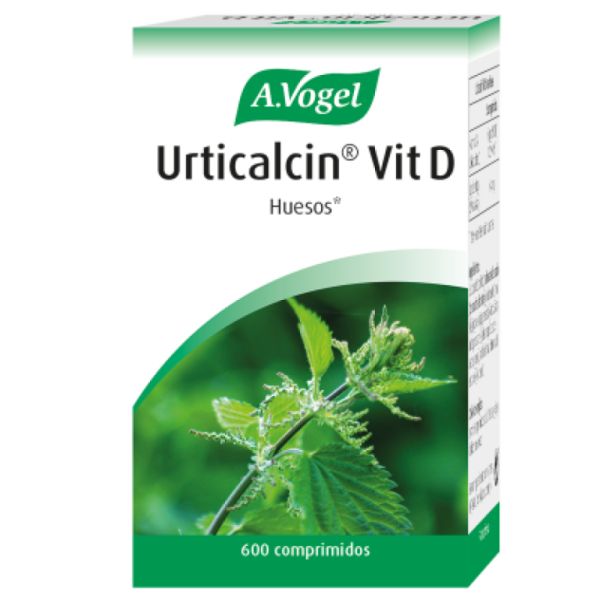 Urticalcin Vitamin D 600 Tablets - A. VOGEL