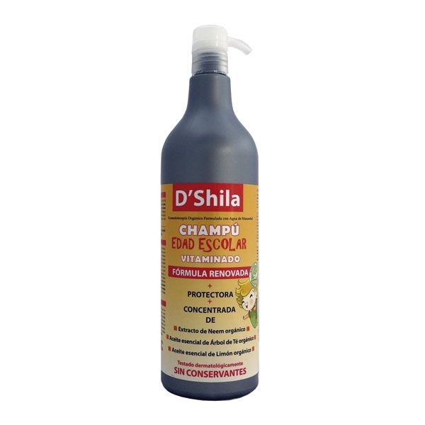 SHAMPOOING VITAMINE ESP. AGE SCOLAIRE 1000 ml.