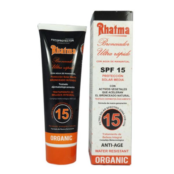 ABBRONZATURA ULTRARAPIDA SPF 15 200ml - RHATMA