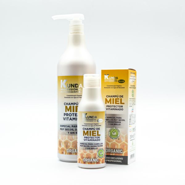 SHAMPOO AL MIELE PLUS 1000 ml - KUNDA