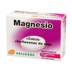 Kopen VALLESOL MG + CA + ISOFLAVONEN 24 Comp Door 6,10€