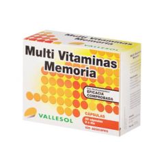 Kopen VALLESOL GEHEUGEN MULTIVITAMINEN Door 7,40€