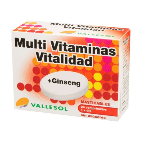 GINSENG VITALITY MULTIVITAMIN 24 Comprimidos