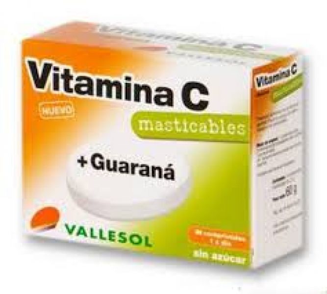 VIT C + GUARANÁ 24 Cápsulas - VALLESOL