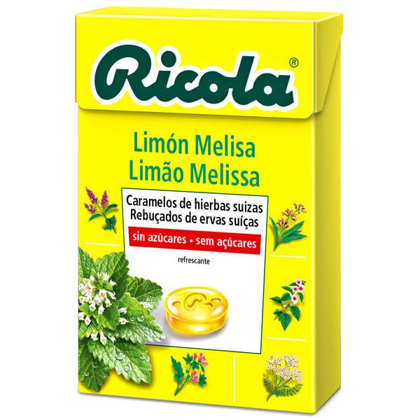 Ricola Citroen Melisa Suikervrij 50 g - DIAFARM