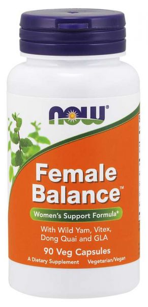 FEMALE BALANCE 90 Cápsulas - NOW