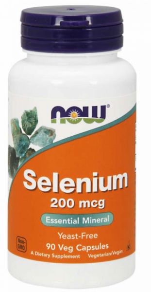 SELEN 200 mcg 90 Kapseln - NOW